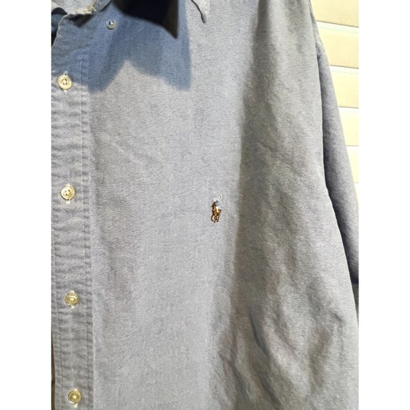 Polo Ralph Lauren Long Sleeve‎ Button Up Shirt - Size 4XLB - Picture 2 of 5